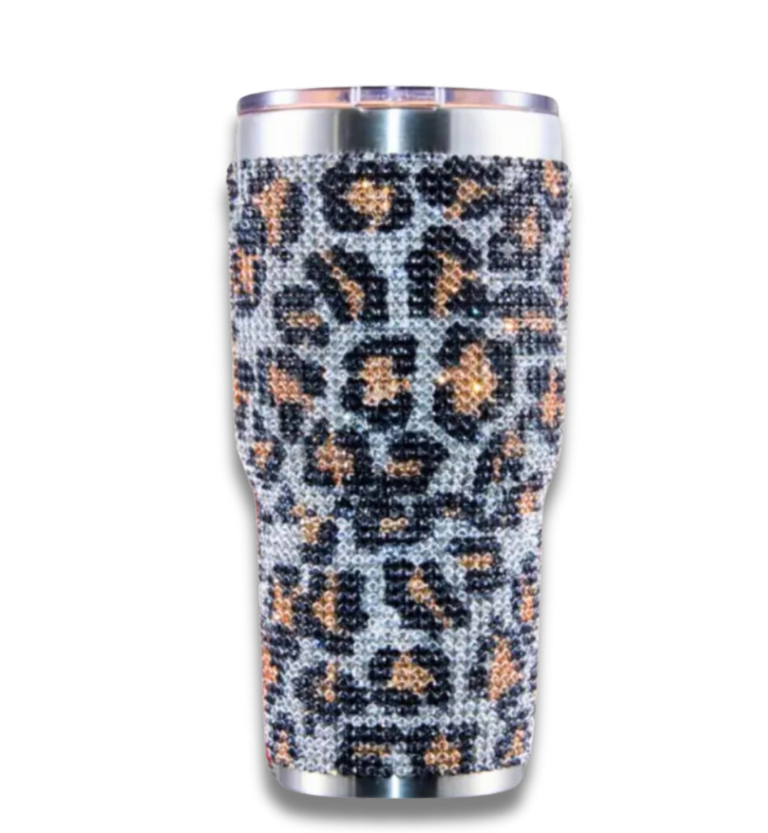 Eleganza Brillante Leopard Luxe Coffee Mug | 900ML/30oz