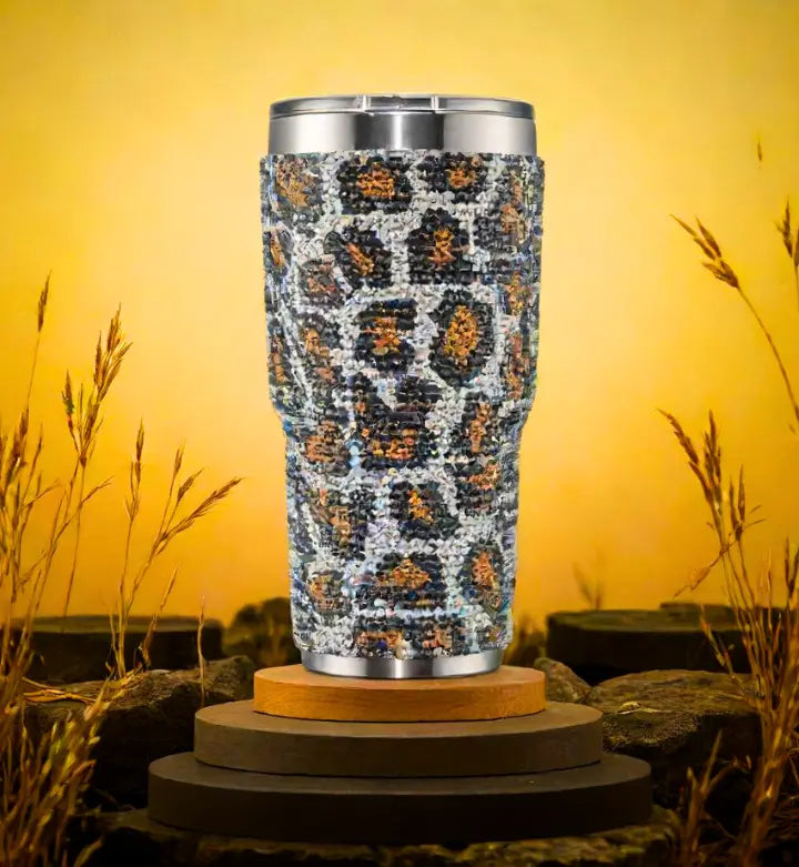 Eleganza Brillante Leopard Luxe Coffe Mug 900ML/30oz